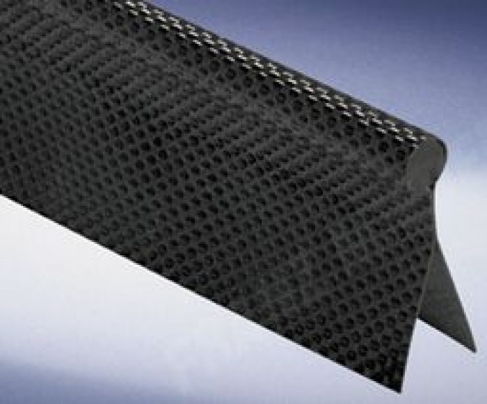 textilní kedr 7,5mm, 2-praporkový, černý