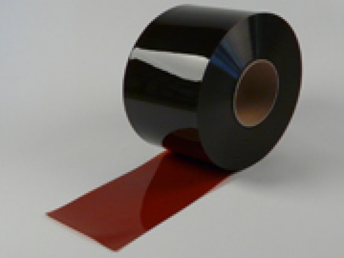 červená PVC fólie 200x2mm